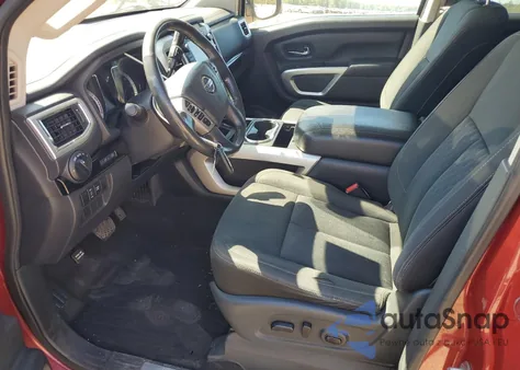 2018 Nissan Titan Sv из США, поврежденный, VIN 1N6AA1E68JN502938